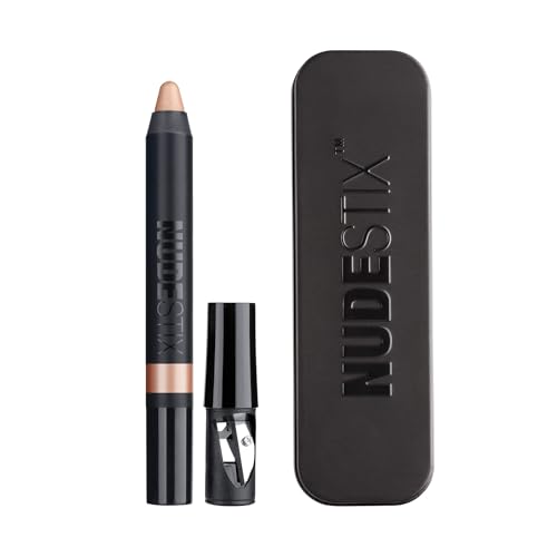 Nudestix Magnetic Luminous Eye Color Pencil Eyeshadow  Eyeliner  Eyelid Primer  Highlighter Stick Satin Finish Cream Makeup Long Lasting Waterproof Shade Angel